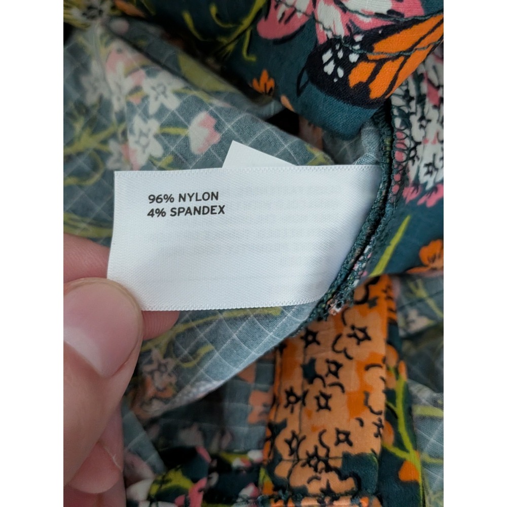 Duluth Women Heirloom Gardening Overall Dress Size XL Midnight Green Monarch NWT - Picture 5 of 8